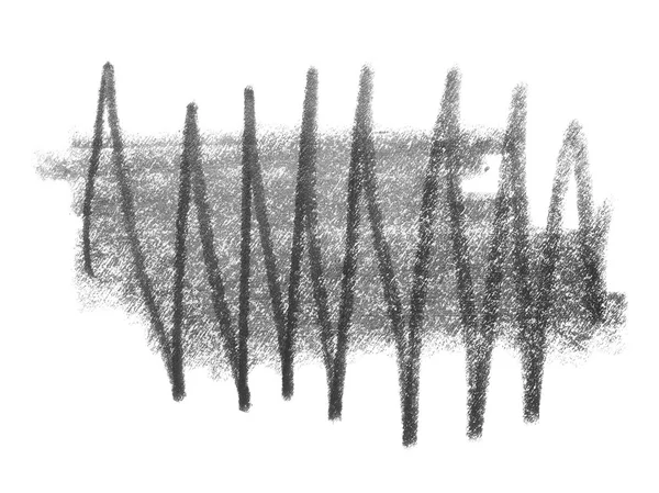Штриховка гранж графит фон и текстура изолированы на белом фоне, элемент дизайна — стоковое фото
