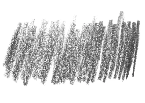 グランジ グラファイト鉛筆背景と白い背景に分離されたテクスチャを孵化、設計要素 — ストック写真