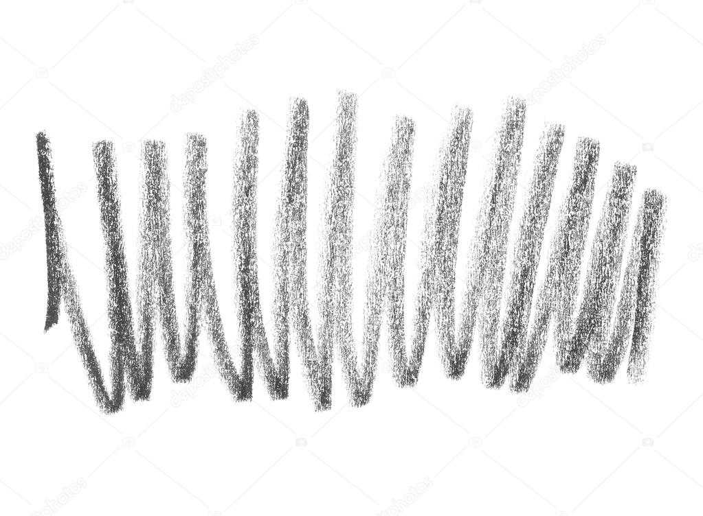 hatching grunge graphite pencil background and texture isolated on white background, design element