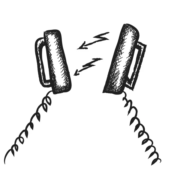 Electro-Shock Therapy, ikona ilustracja bazgroły — Zdjęcie stockowe