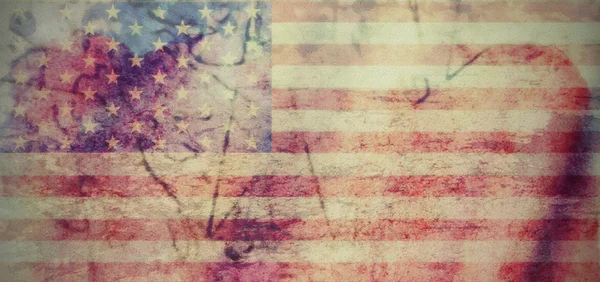 Old Grunge USA Flag — Stock Photo, Image