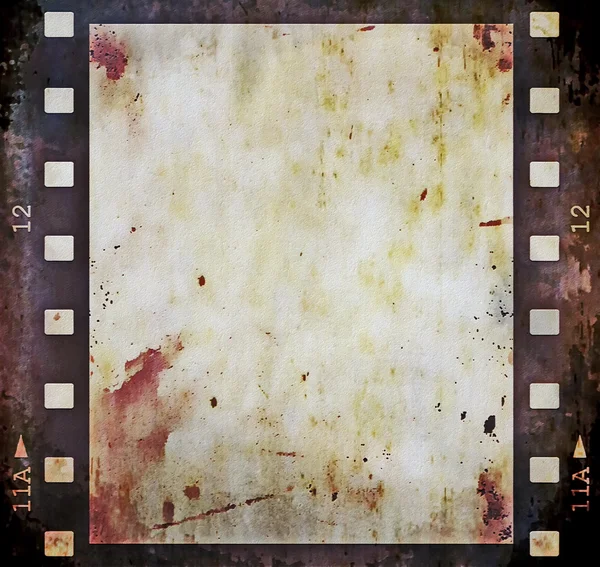 Old grunge film strip background — Stock Photo, Image