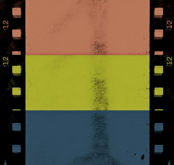 Stare grunge taśmy filmowe tło — Zdjęcie stockowe