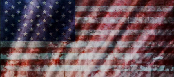 Old Grunge USA Flag — Stock Photo, Image