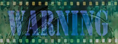 Grunge film şeridi arka plan