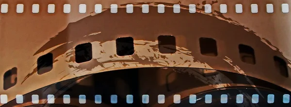 Grunge filmový pás pozadí — Stock fotografie