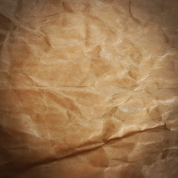 Смятый бумажный фон и текстура — стоковое фото