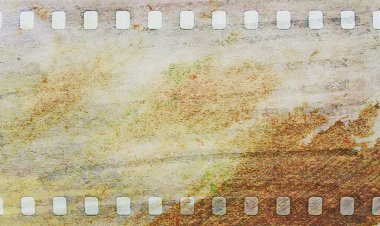 Retro film şeridi arka plan ve doku