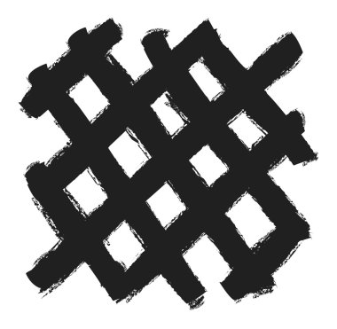 kafes grunge boya fırçası, logo tasarım öğesi, fırça darbesi