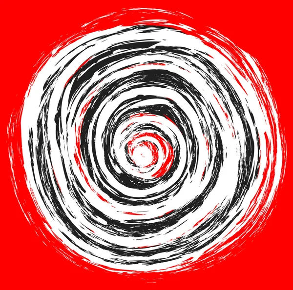 Grunge vintage spirale forma sfondo e texture, elemento di design — Foto Stock