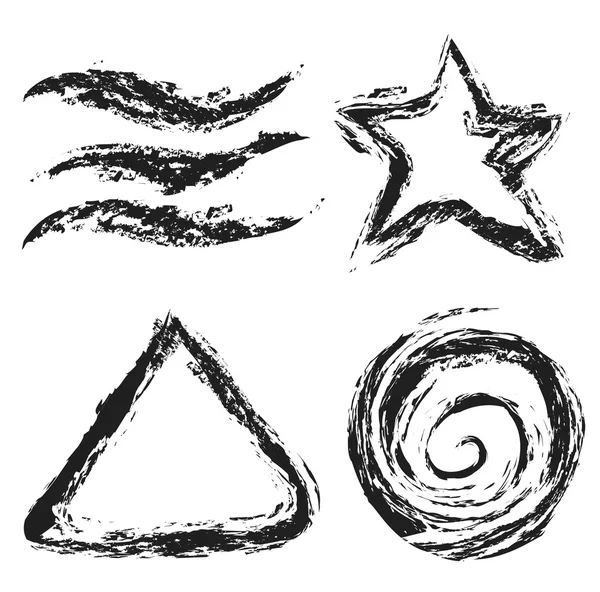 Vintage symbols background,  illustration design element — 图库照片