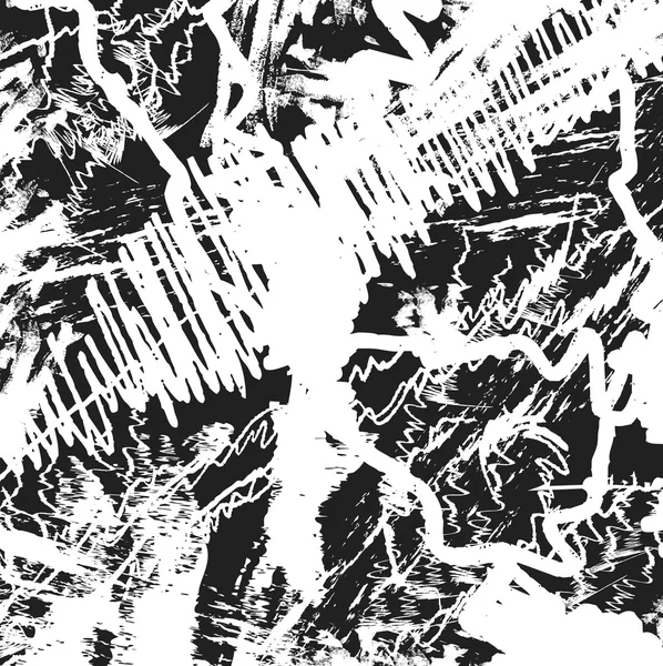 Grunge sketch textura, fundo preto e branco riscado, elemento de design de ilustração — Fotografia de Stock