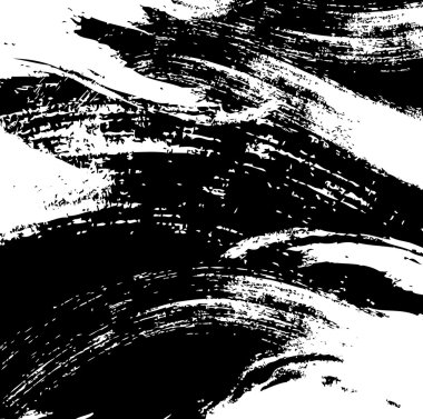 Vintage siyah mürekkep arka plan, grunge sıçrama çizik