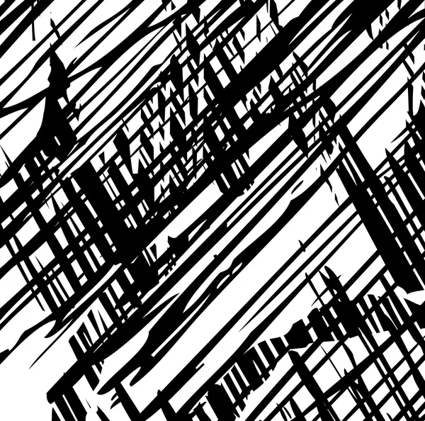 줄무늬 해칭 격리 나 흰색 배경, 추상 그리드 텍스처 — 스톡 사진