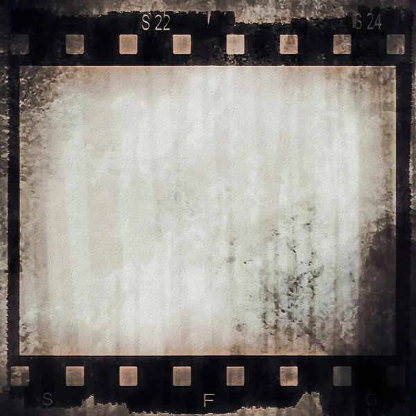 Grunge film strip bakgrund — Stockfoto