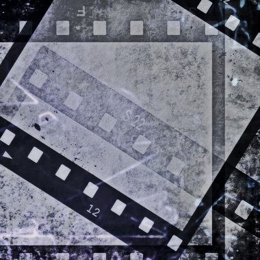 Grunge film şeridi arka plan