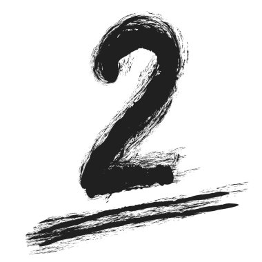 İki numaralı logo tasarlamak