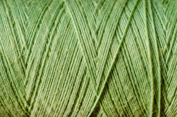 A green thread — Stock Photo, Image