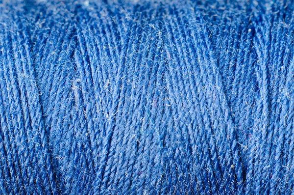 A blue thread — Stock Photo, Image
