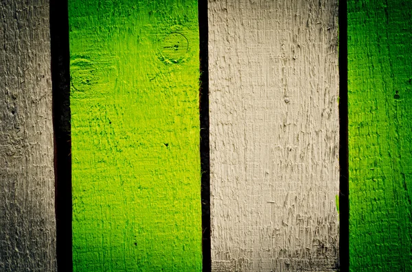 Painted fence — Stock Photo, Image