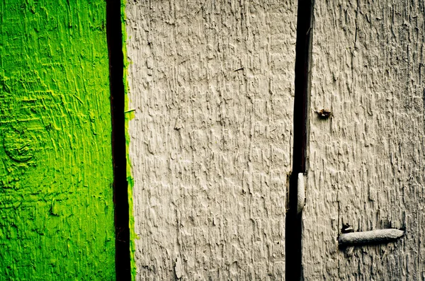 Painted fence — Stock Photo, Image