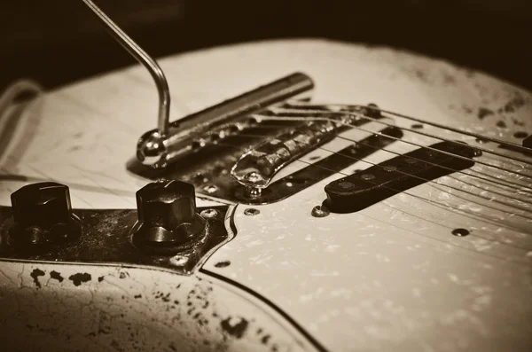 Guitarra elétrica — Fotografia de Stock