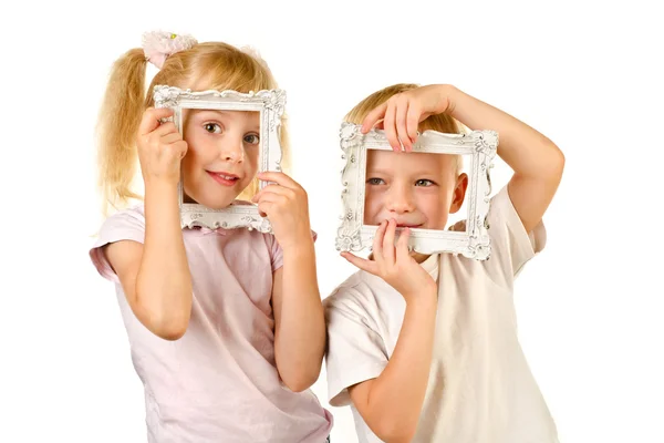 Boy and girl — Stock Photo, Image