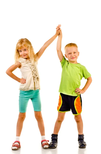 Boy and girl — Stock Photo, Image