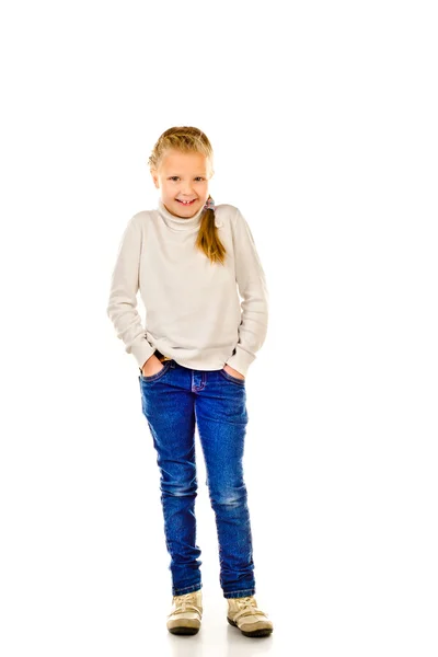 Liten flicka — Stockfoto