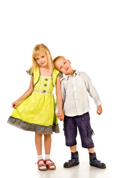 Boy and girl — Stock Photo, Image