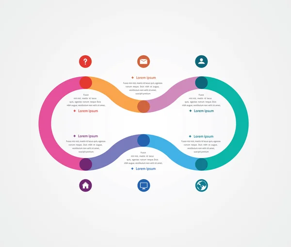 Design minimalista moderno de um modelo —  Vetores de Stock