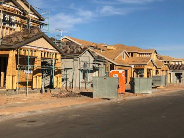 Arizona 'da yeni ev inşaatı başlıyor..