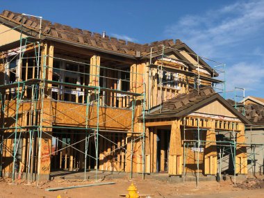 Arizona 'da yeni ev inşaatı başlıyor..