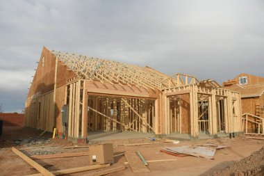 Arizona 'da yeni ev inşaatı başlıyor..