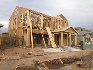 Arizona 'da yeni ev inşaatı başlıyor..