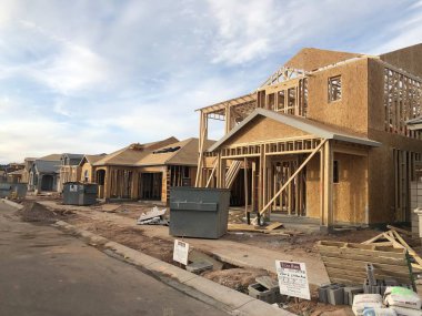 Arizona 'da yeni ev inşaatı başlıyor..