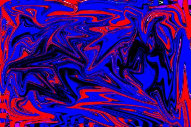 Dijital biçimdeki soyut grafik sanat tasarımı.