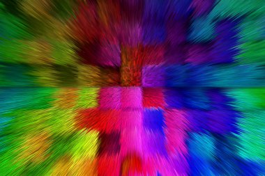 Dijital biçimdeki soyut grafik sanat tasarımı.