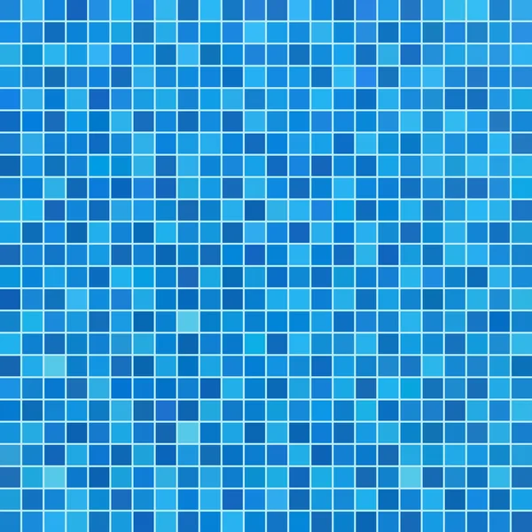 Azulejos de cerámica azul — Vector de stock