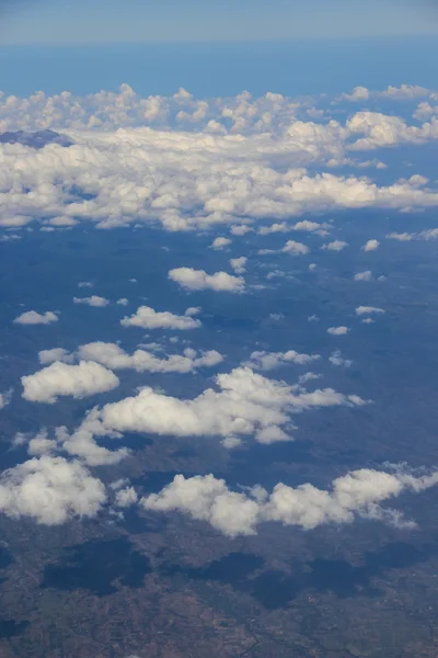 Soft clouds over view — Stock Photo, Image