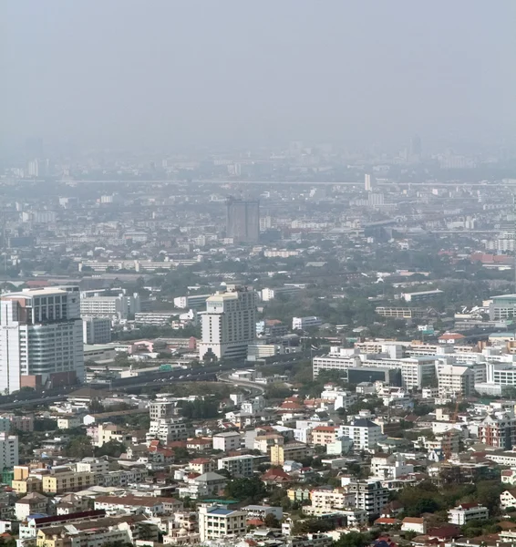 Top view city — Stock Photo, Image