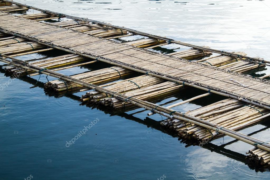 Old wooden bridge