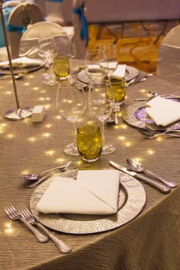 Tablo olay parti için ayarla