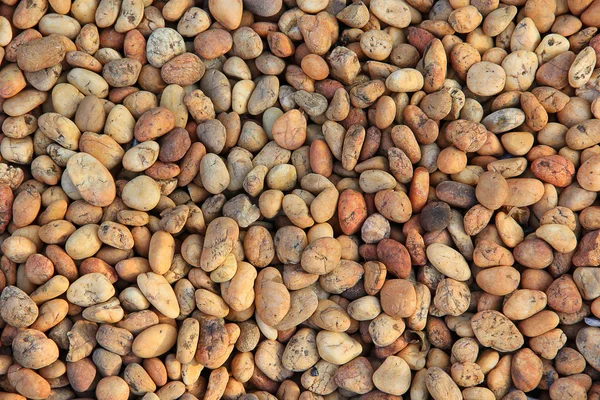 Stapel stenen van de ronde peeble — Stockfoto