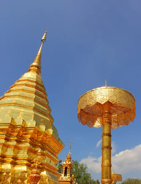 Templo Pra Thad Doi Suthep — Foto de Stock