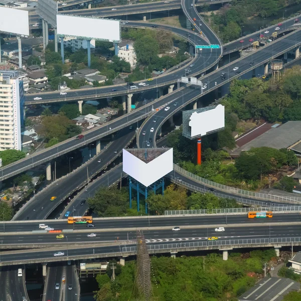 Top view traffic — Stock Photo, Image