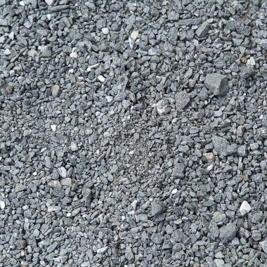 Yuvarlak çakıl taş yığını