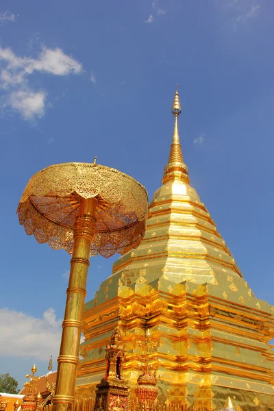 Templo Pra Thad Doi Suthep — Foto de Stock