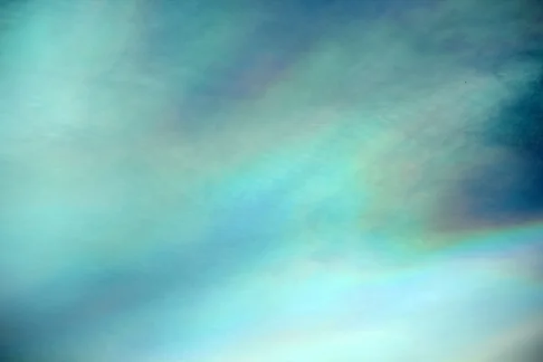 美しい虹色のカラフルな雲 — ストック写真