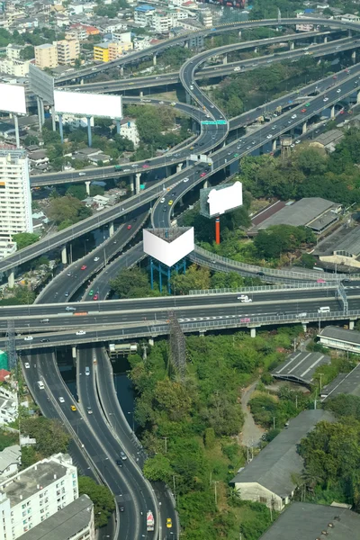 Top view traffic — Stock Photo, Image